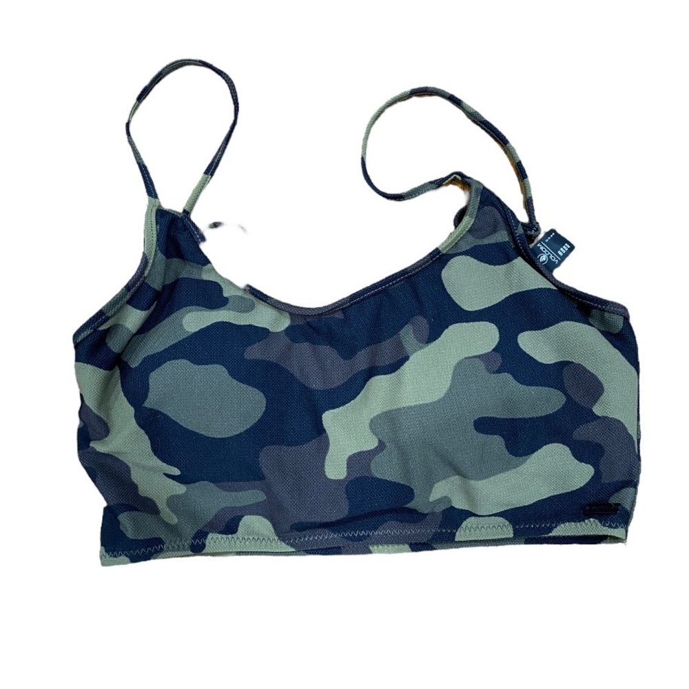 Volcom bikini top Camo ‘can’t See Me’ size small